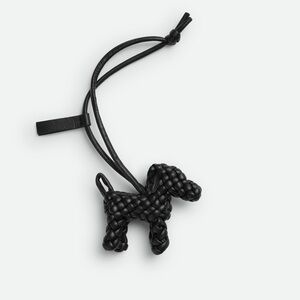 Bottega Veneta Dog Charm black